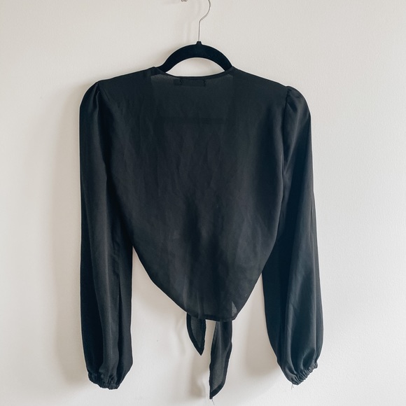 Nastygal tie crop top - Picture 2 of 2